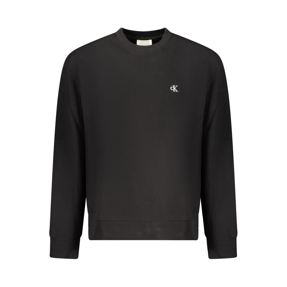 Calvin Klein Black Cotton Men's Sweatshirt