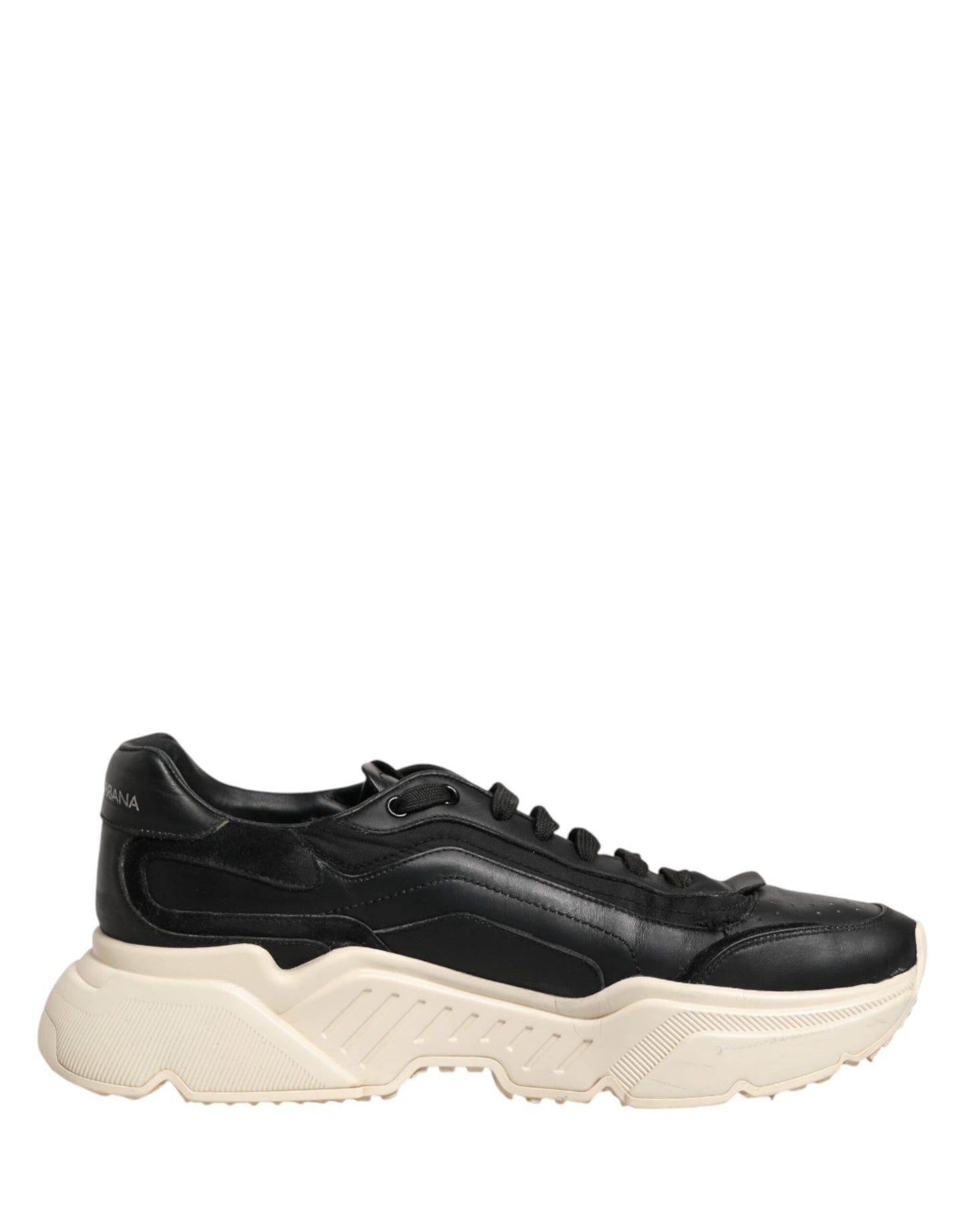 Dolce & Gabbana Black White Daymaster Low Top Sneakers Shoes