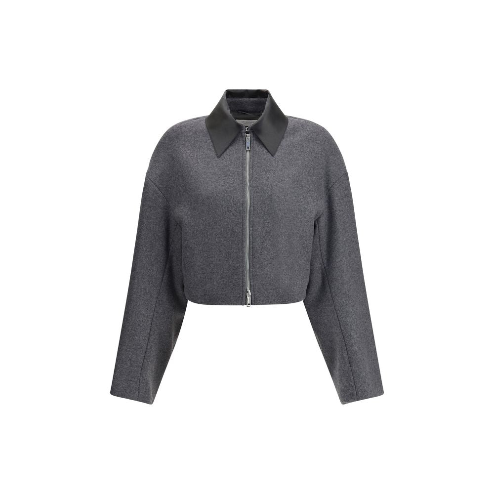 Max Mara Gray Fleece Wool Clothing