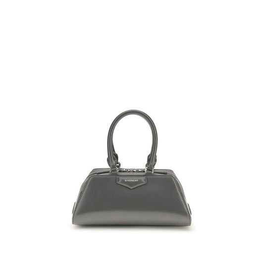 Givenchy Gray Calf Leather Bos Taurus Handbag