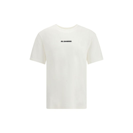 Jil Sander Cream Cotton T-Shirt