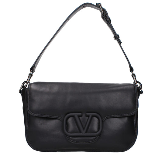 Valentino Garavani Black Leather Handbag