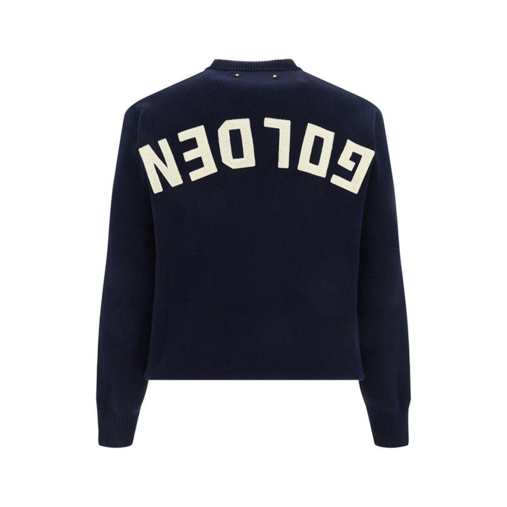 Golden Goose Blue Nylon Sweatshirt