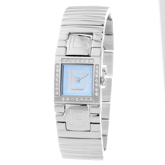 Laura Biagiotti Silver Stainless Steel Dress Watch