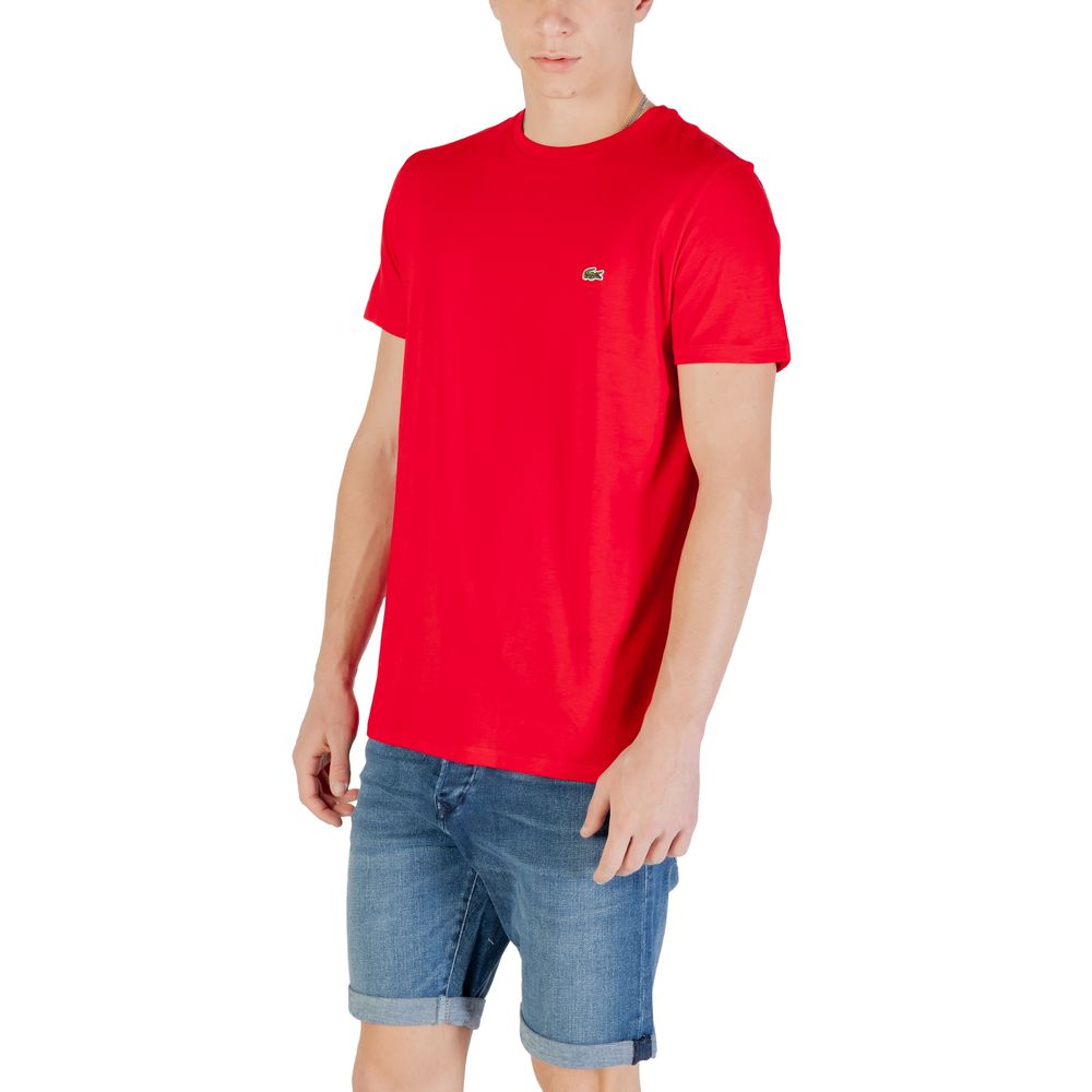 Lacoste Red Cotton Clothing