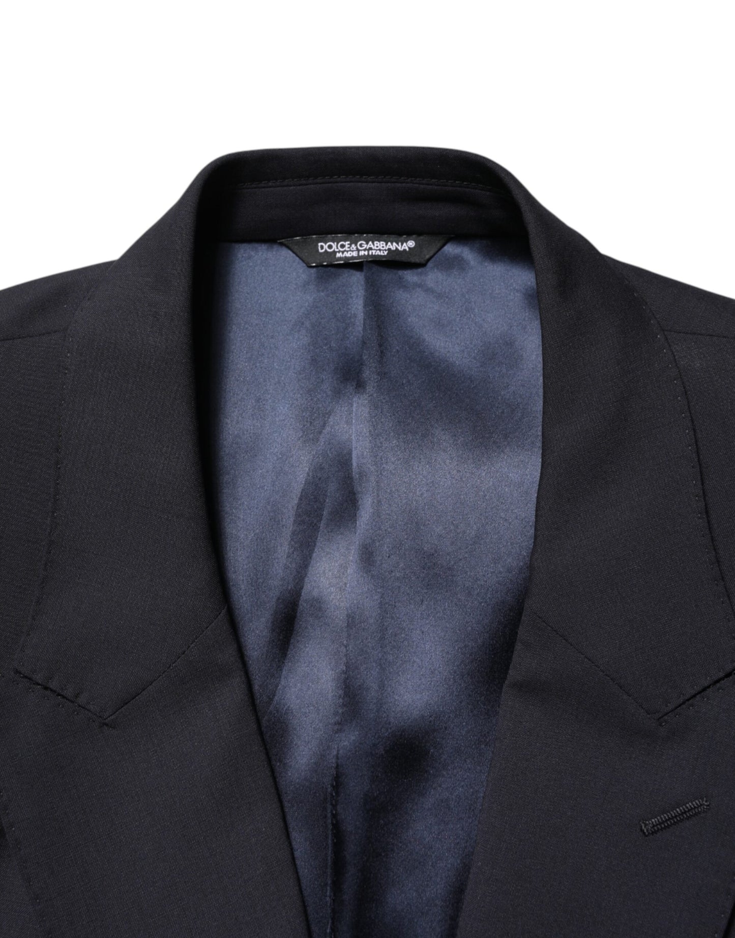 Dolce & Gabbana Blue MARTINI Double Breasted 2 Piece Suit