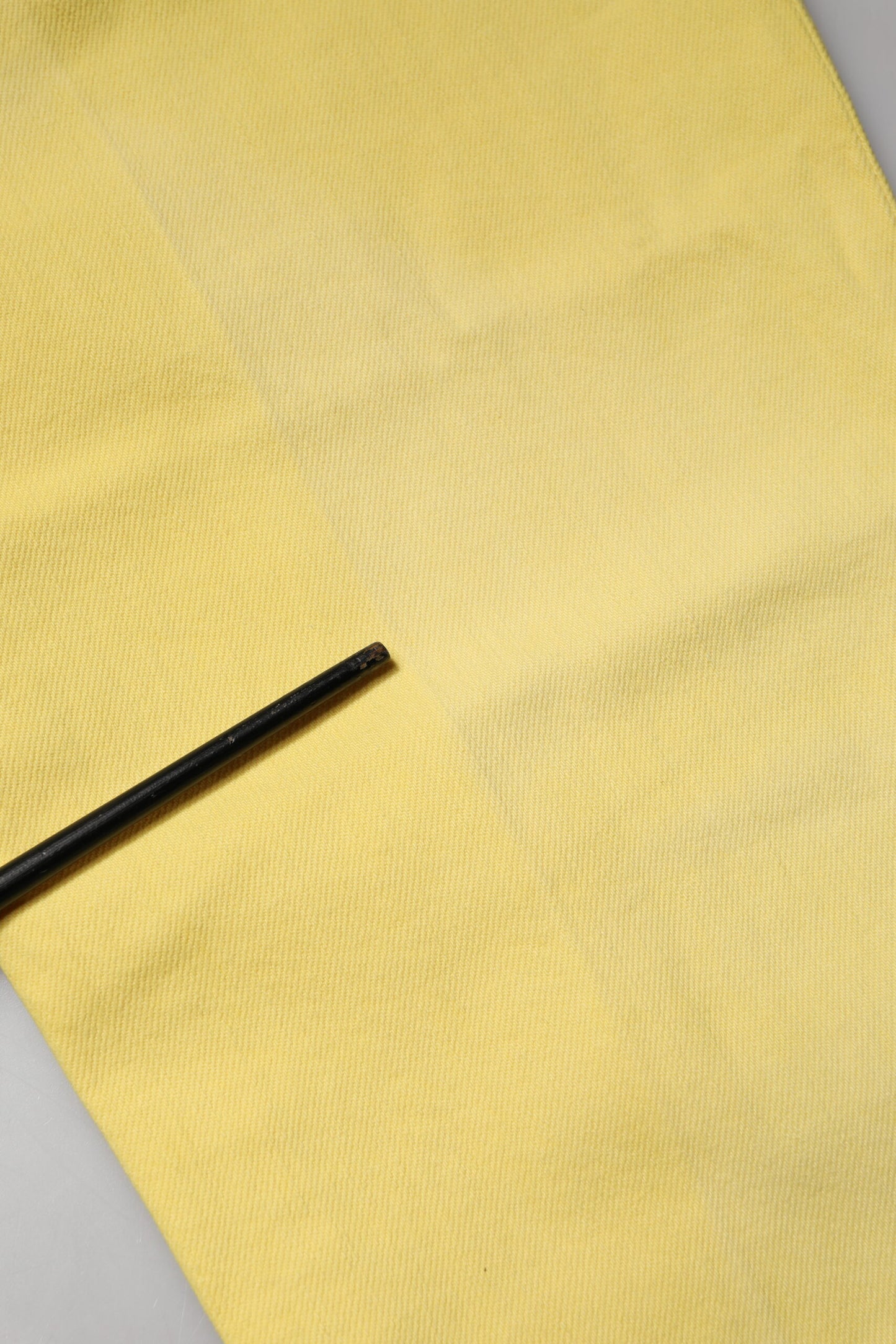 Nine In The Morning Yellow Tapered Mid Waist Denim Trouser Jeans