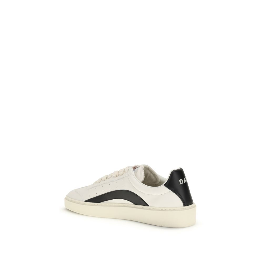 Dsquared² Multicolor Calf Leather Bos Taurus Low Top Sneakers