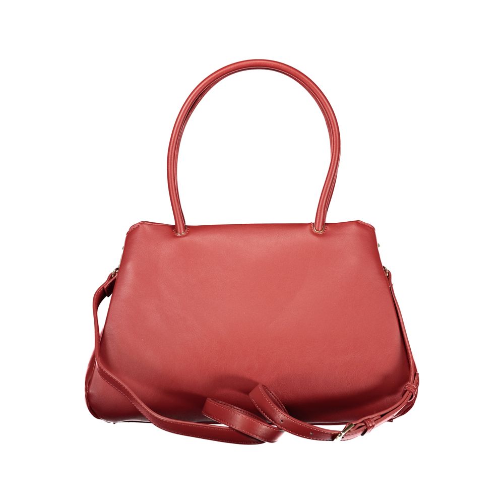Mario Valentino Rosso Poliuretano Woman Handbag