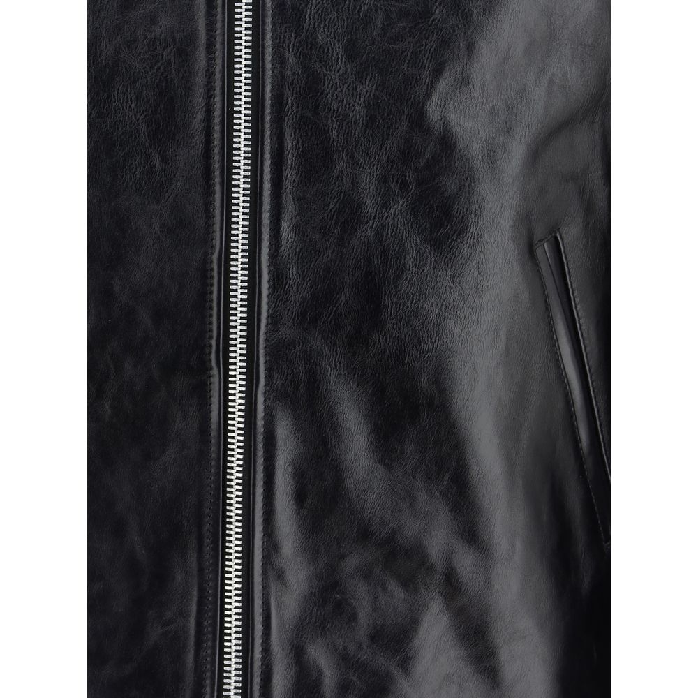Our Legacy Black Leather Jacket